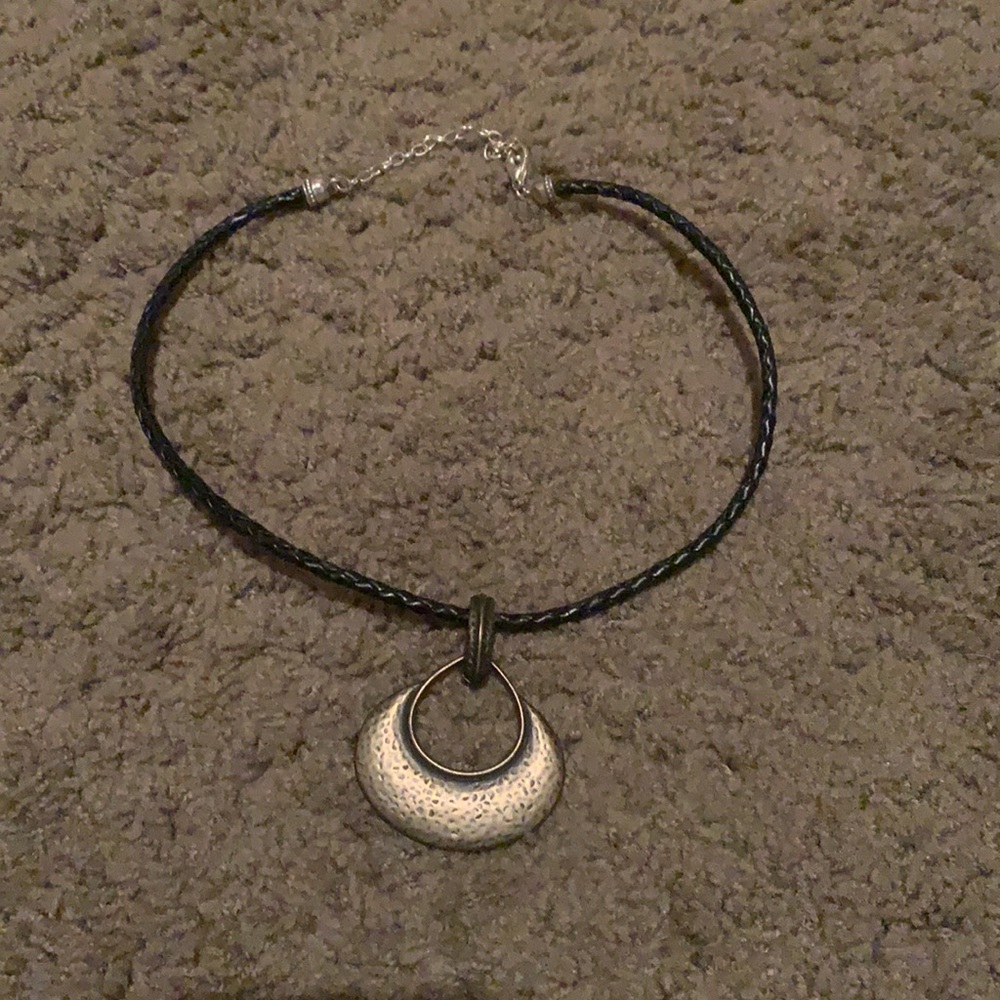 Necklace w/ statement charms